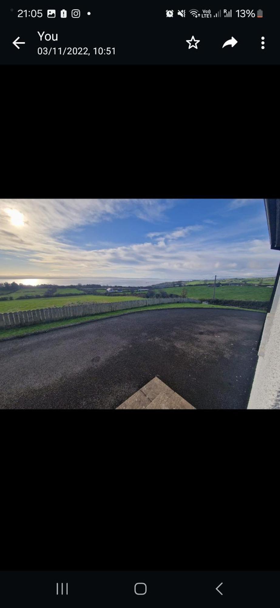 Hillhead'S Sea View Escape Villa Moville Eksteriør billede